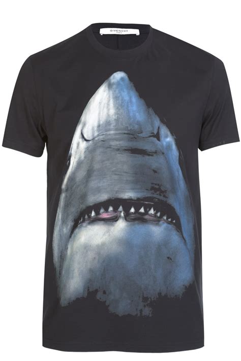 givenchy mens shark t shirt